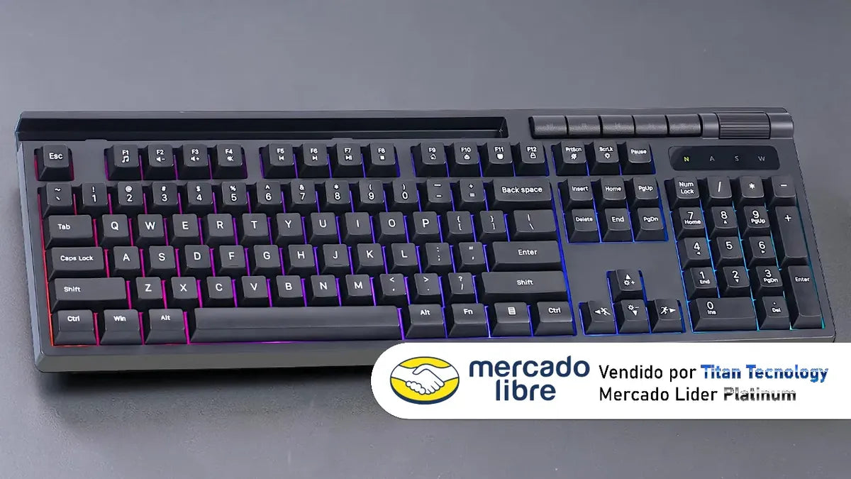 Marvo Teclado Gaming K603 En Soldat S40 De Membrana Rgb