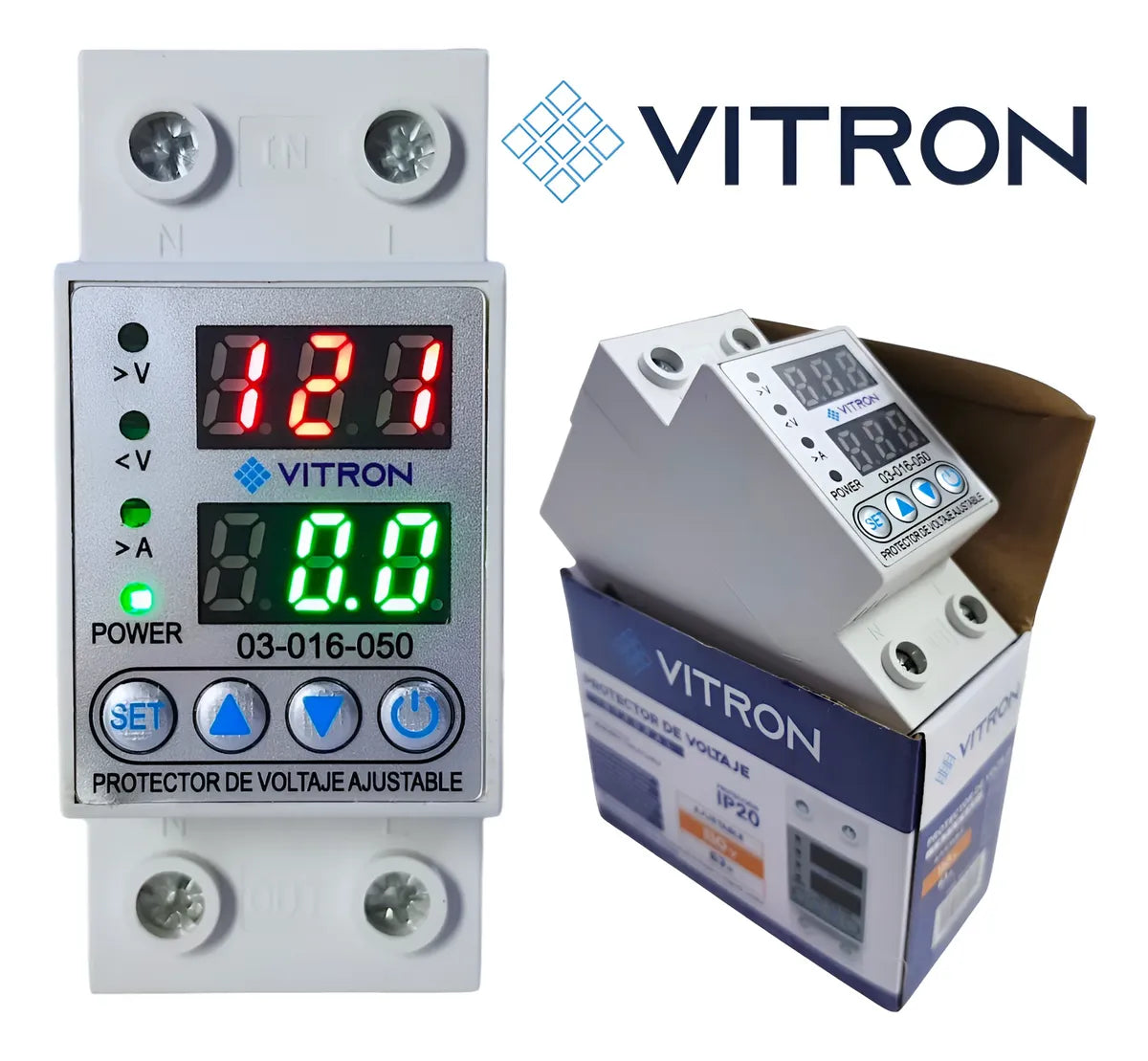 Protector / Supervisor Multi-voltaje Digital 110/220v 63amp