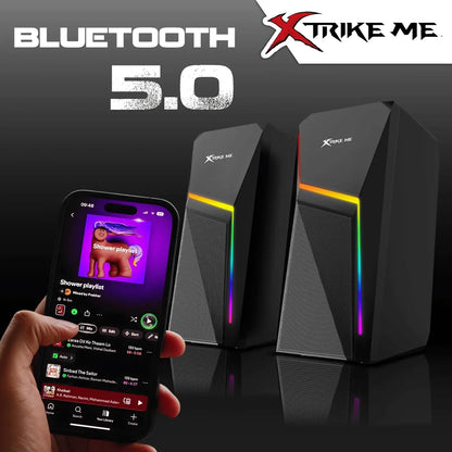 Corneta Para Computadora Pc/ Laptop Xtrikeme Sk-503 Gaming Negro