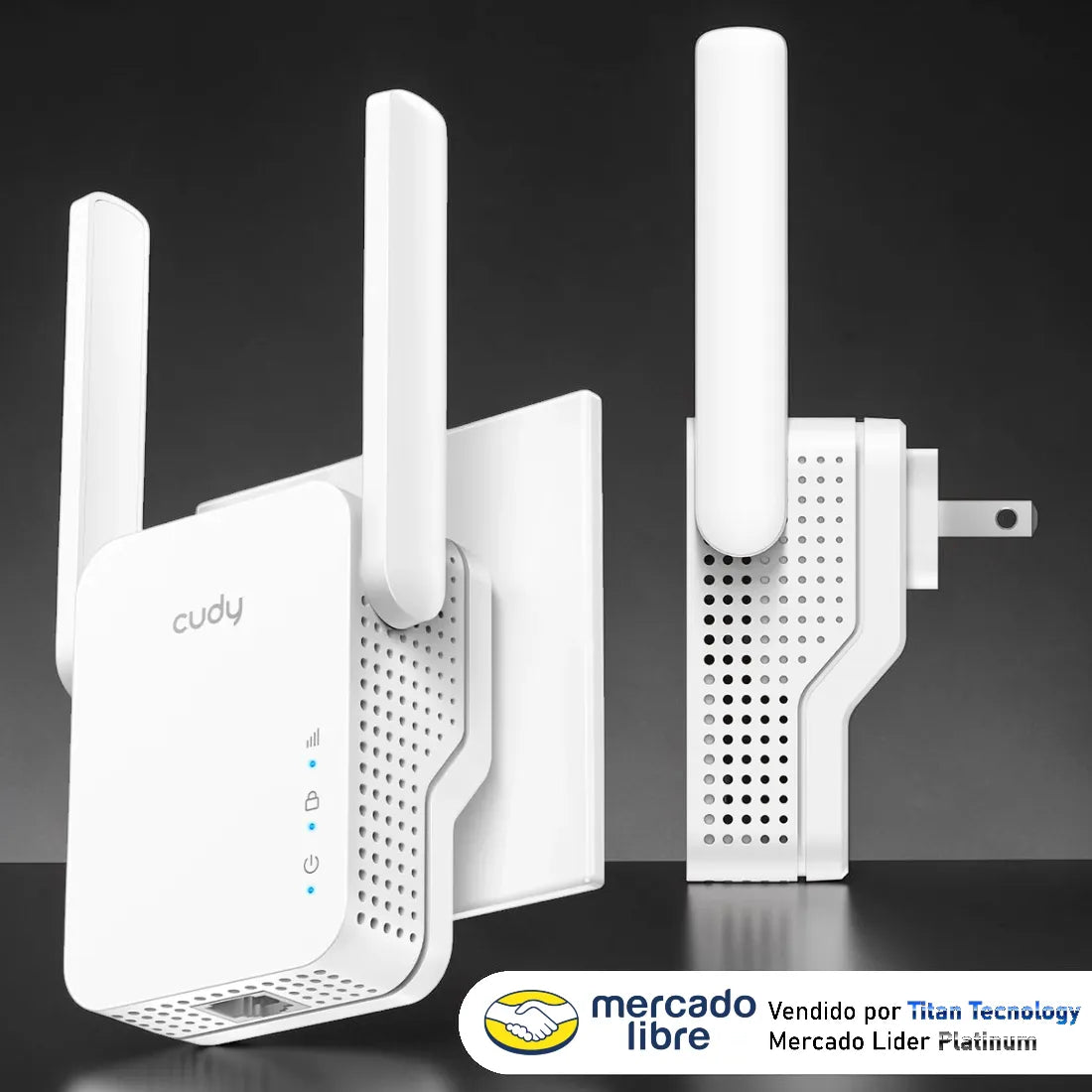 Repetidor Extensor De Rango Cudy Re1500 Ax1500 Mesh Wifi 6