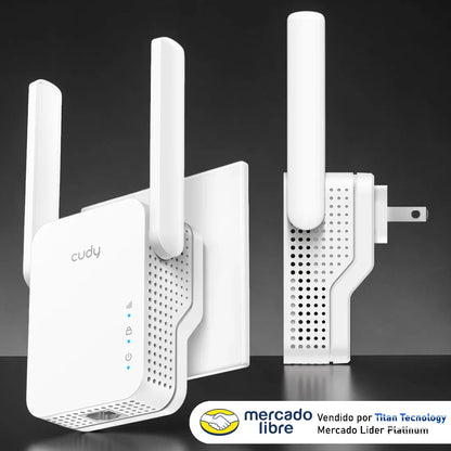 Repetidor Extensor De Rango Cudy Re1500 Ax1500 Mesh Wifi 6
