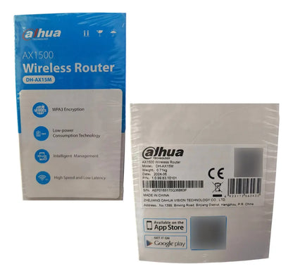 Router Wifi Doble Banda Gigabit Ax1500 Fibra Dh-ax15m Dahua