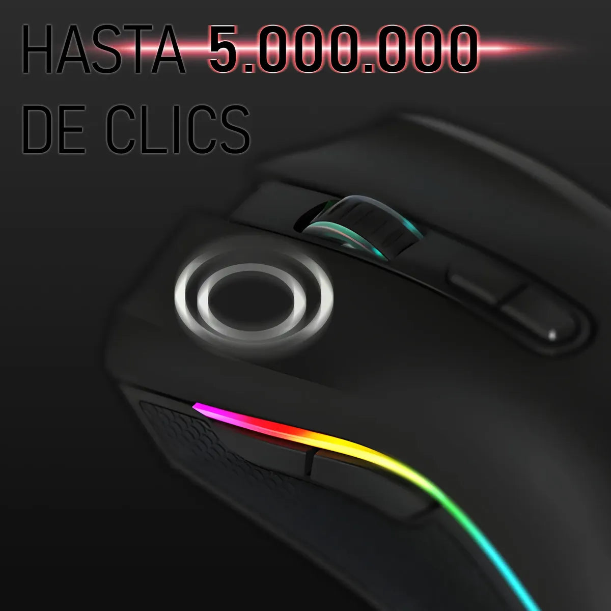 Mouse Xtrike Me Gm-314 7200 Dpi Rgb Gamer Negro
