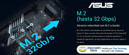 Placa Madre Tarjeta Madre Asus Prime A520m-k M Atx Amd Ryzen Negro