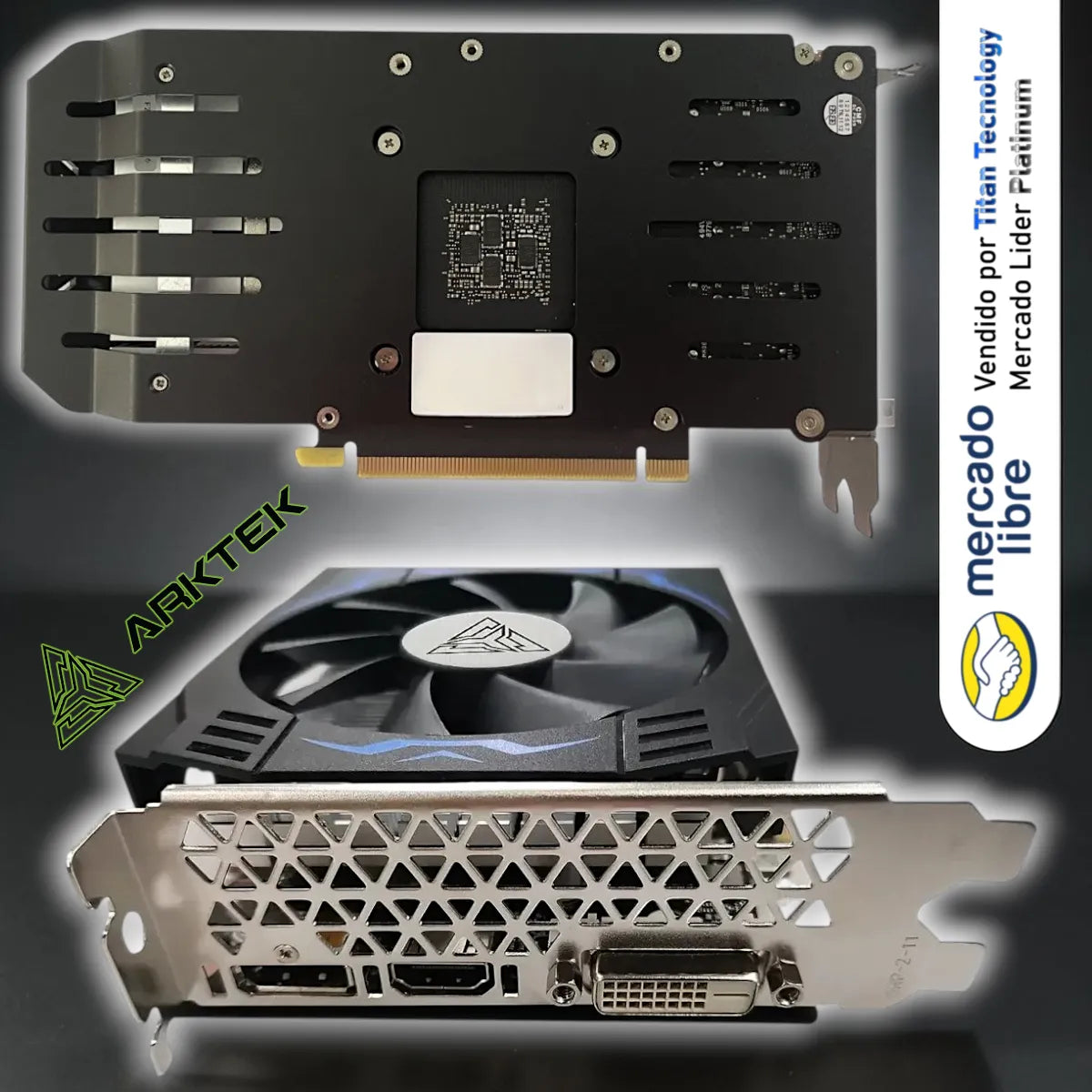 Tarjeta Gráfica Arktek Nvidia Geforce Rtx 3050 8gb Gddr6