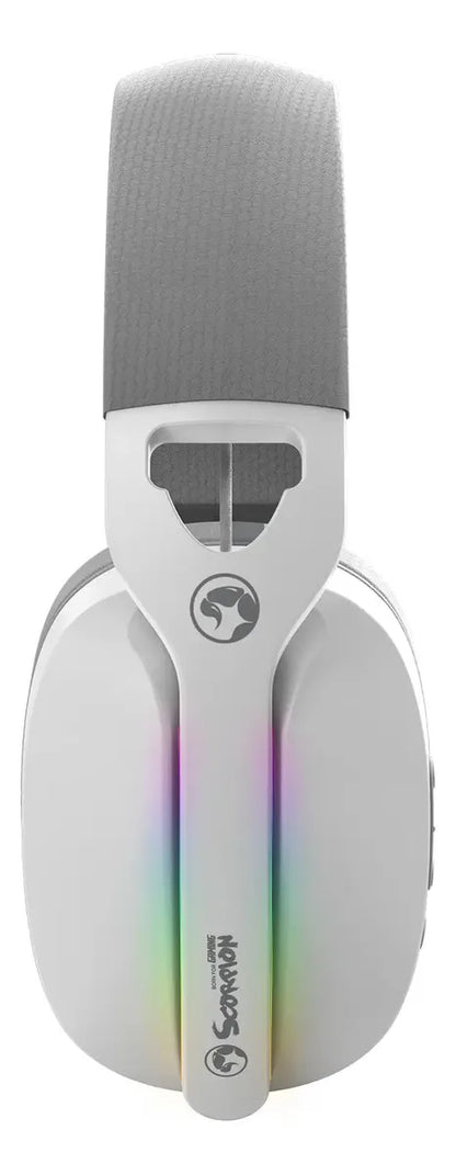 Audífono Marvo Pulz 70w Hg9086w Gaming Inalámbrico Rgb Tri-Modo