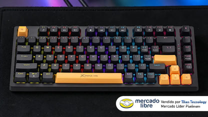 Teclado Mecánico Gaming Rgb Xtrike Me Gk-996 Swiche Rojo Negro