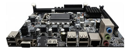 Tarjeta Madre Arktek Ak-h61m El Intel Lga115 3ra Gen Ddr3 Negro