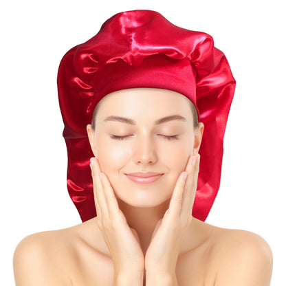Bonnet / Gorro de Satén para dormir y evitar el frizz - Largo