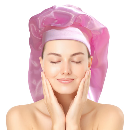 Bonnet / Gorro de Satén para dormir y evitar el frizz - Largo