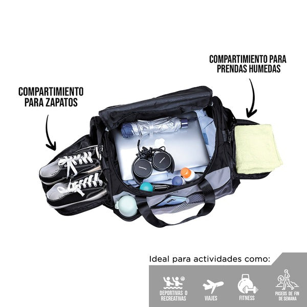 Maleta / Bolso Exodus Viajero o Gym Ultraining 50L Mile