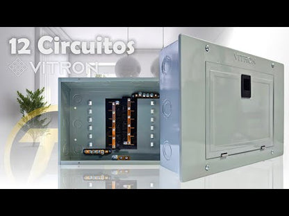 Tablero Eléctrico / Caja para Breaker Vitron - Empotrable o Superficial con (Tapa)