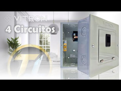 Tablero Eléctrico / Caja para Breaker Vitron - Empotrable o Superficial con (Tapa)